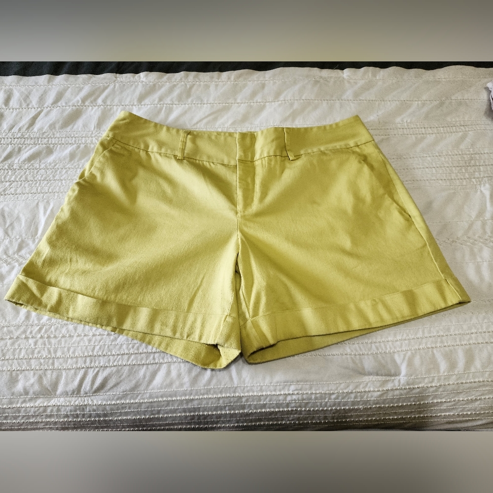 INC International Concepts Shorts - Yellow - Size 10